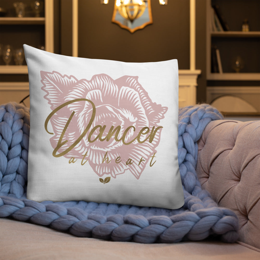 Home / Pillows & Throws 22×22 Dancer at Heart - Throw pillow with insert*