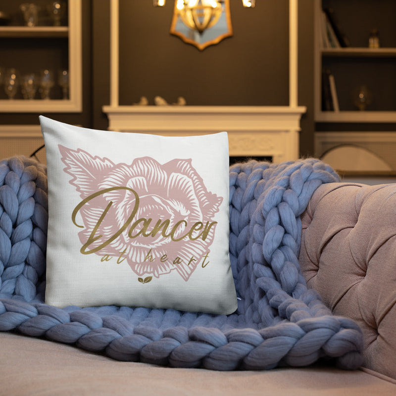 Home / Pillows & Throws 18×18 Dancer at Heart - Throw pillow with insert*