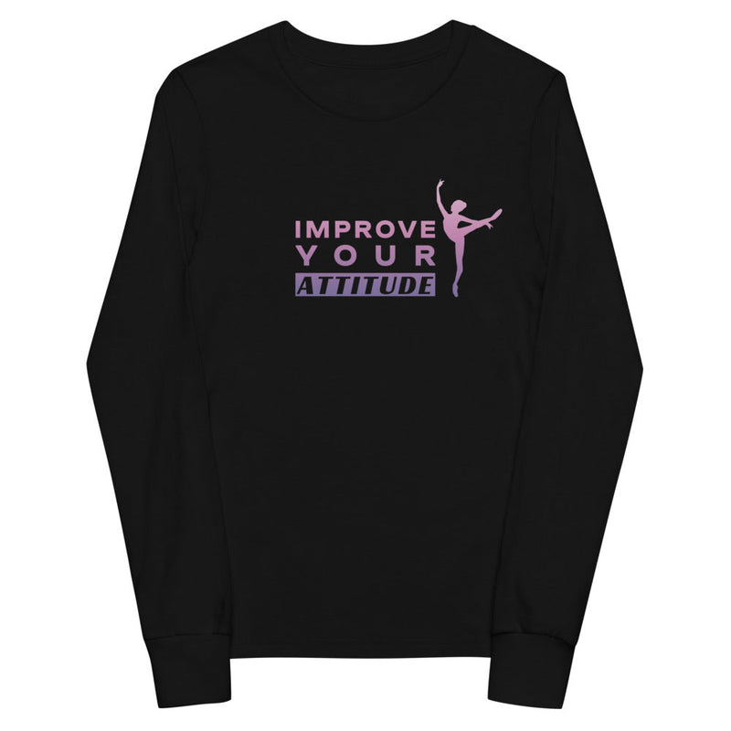 Kids / Long T-Shirts Improve Your Attitude - Kids Long-Sleeved Tee