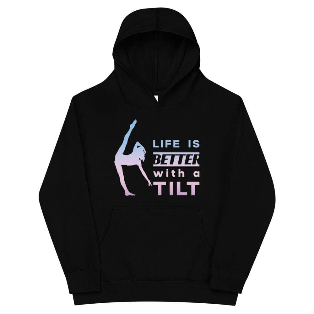 Life is Better with a Tilt - Kids Fleece Hoodie