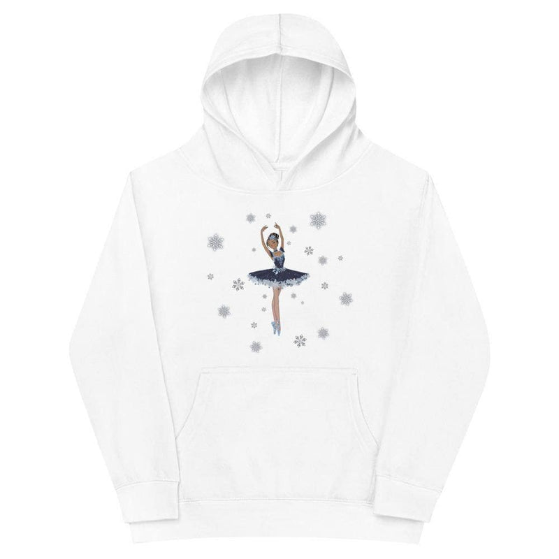 Snow Ballerina - Kids Fleece Hoodie