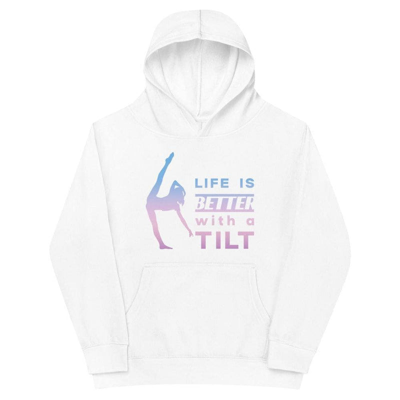 Life is Better with a Tilt - Kids Fleece Hoodie