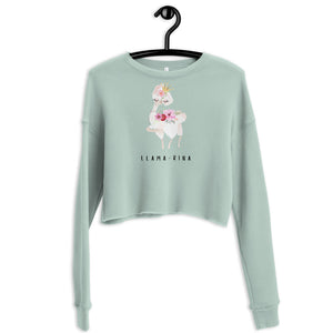 Women / Sweatshirts Llamarina - Cropped Fleece Sweatshirt