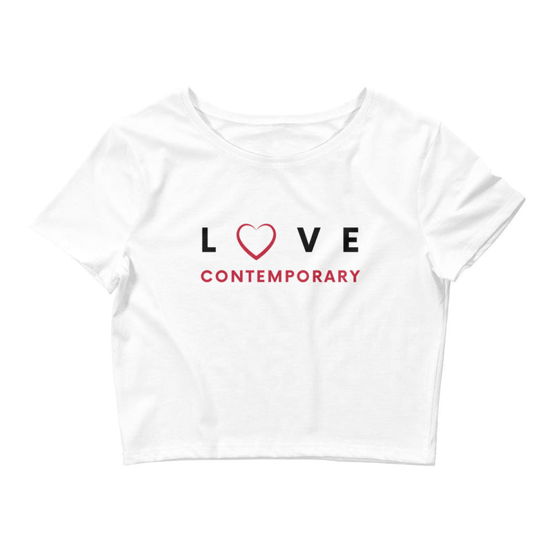 Women / Crop Tops White / XS/SM Love Contemporary - Crop Top