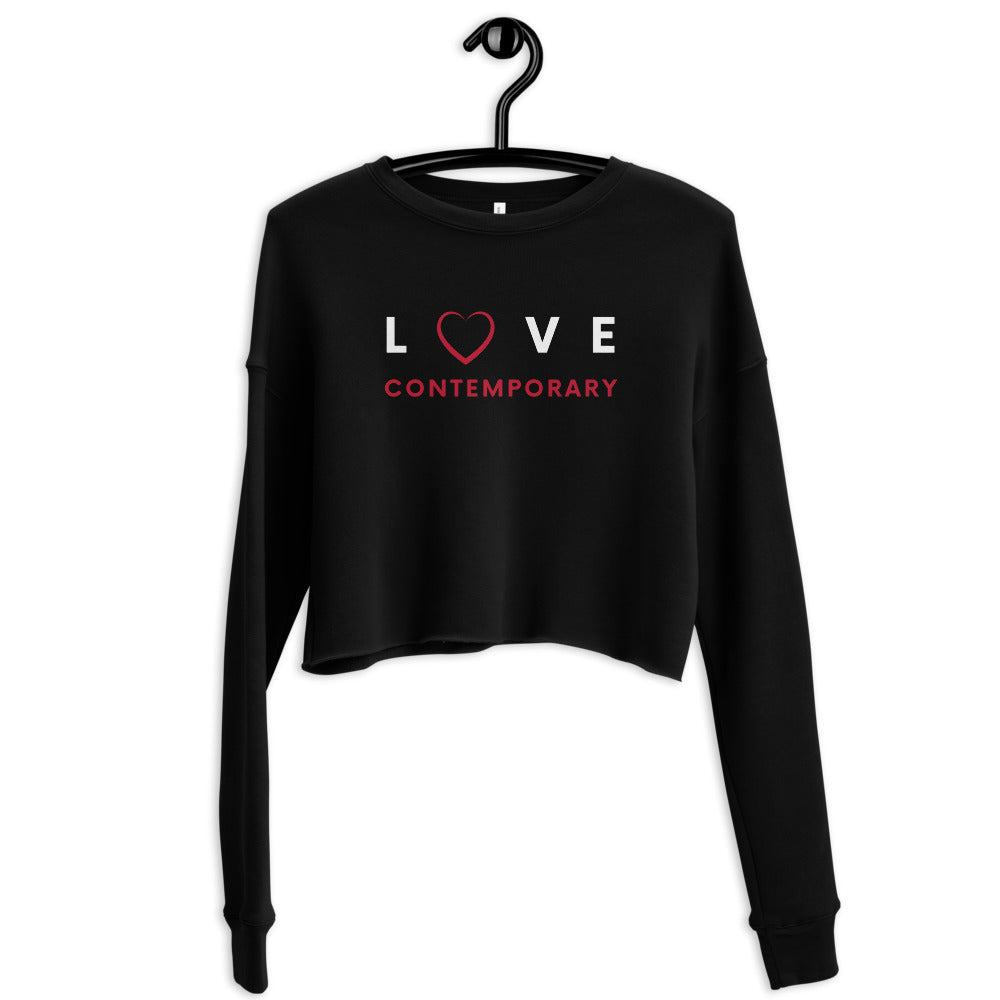 Women / Sweatshirts Black / S Love Contemporary - Cropped Fleece Sweatshirt