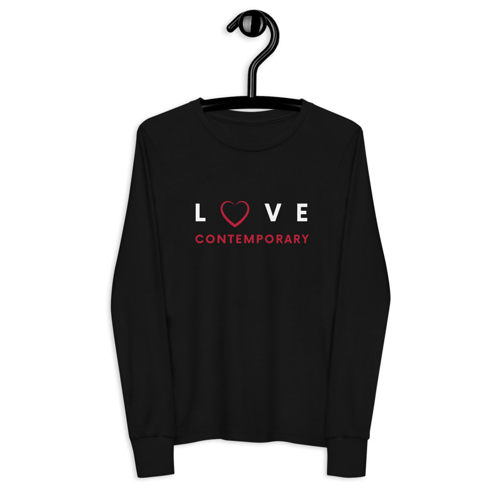 Kids / Long T-Shirts Black / S Love Contemporary - Kids Long-Sleeved Tee