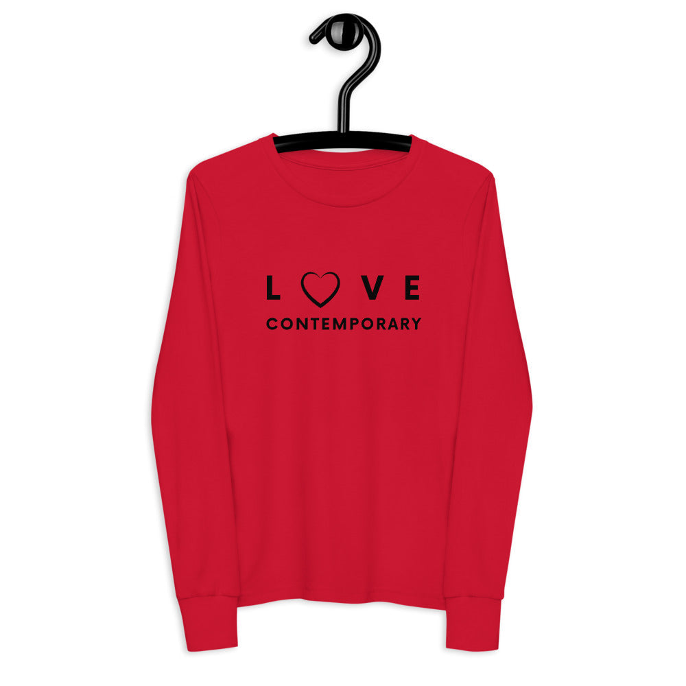 Kids / Long T-Shirts Red / S Love Contemporary - Kids Long-Sleeved Tee