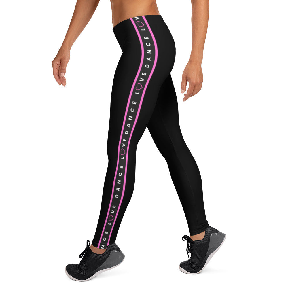 Activewear / YA Leggings XS Love Dance - Adult Leggings