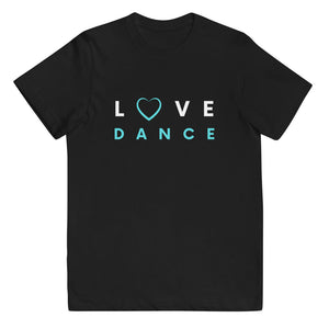 Kids / T-Shirts Love Dance (Blue) - Kids Jersey Tee