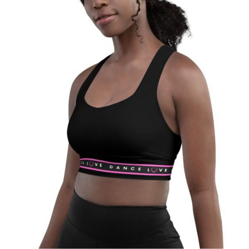 Activewear / Sport top Love Dance - Compression Crop Top