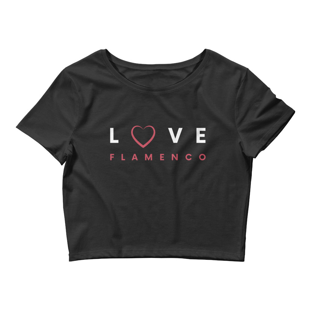 Women / Crop Tops Black / XS/SM Love Flamenco - Crop Top