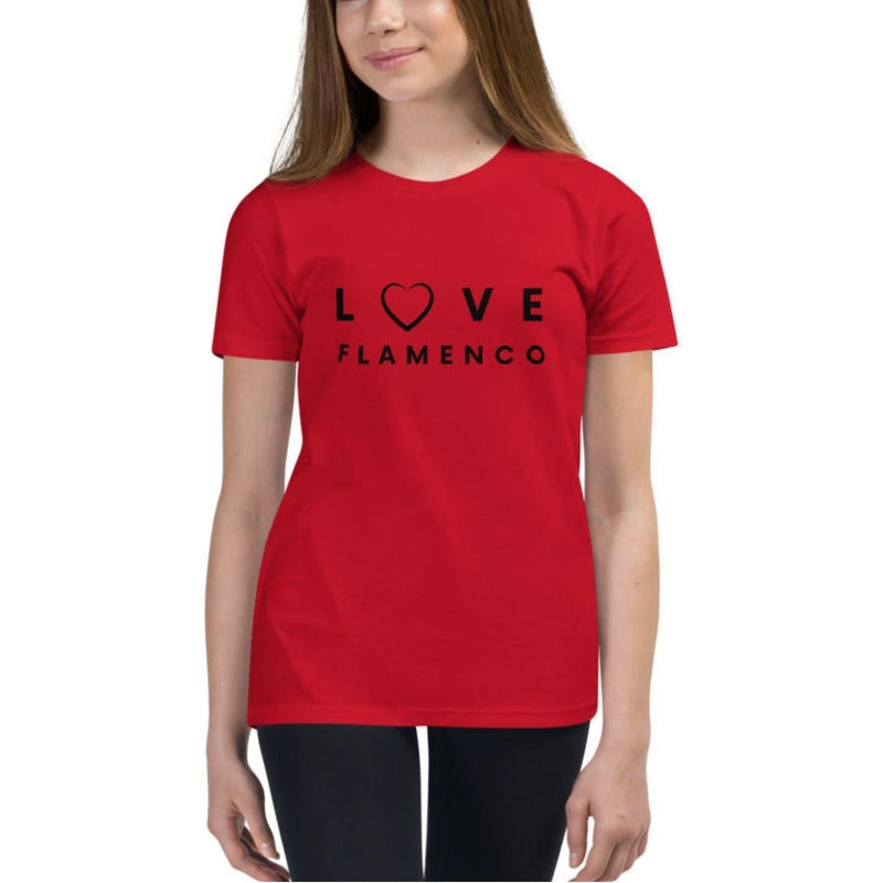 Kids / T-Shirts Red / S Love Flamenco - Kids Tee