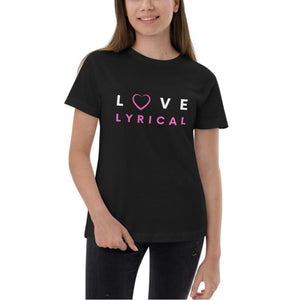 Kids / T-Shirts Black / XS Love Lyrical - Kids Jersey Tee