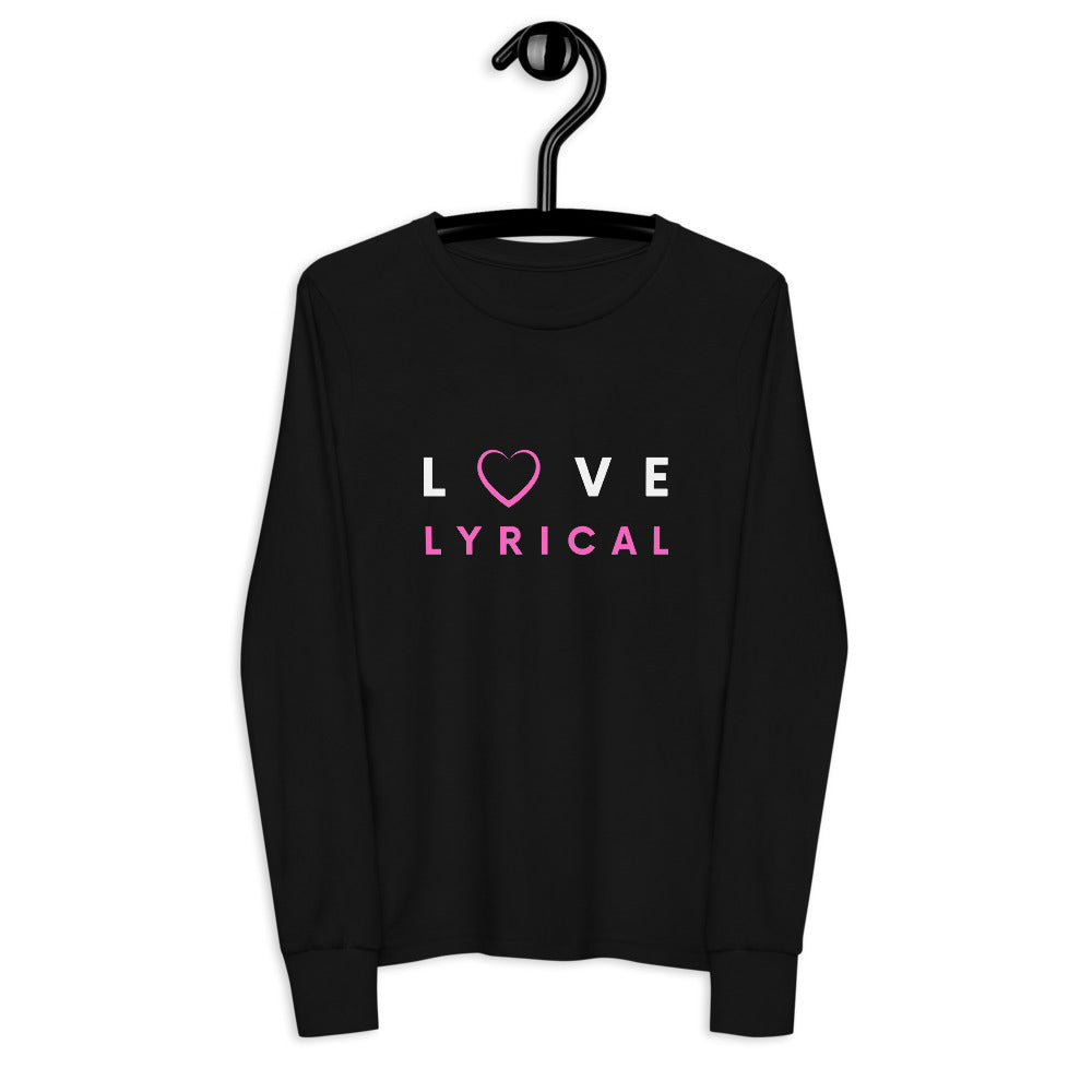 Kids / Long T-Shirts Black / S Love Lyrical - Kids Long-Sleeved Tee