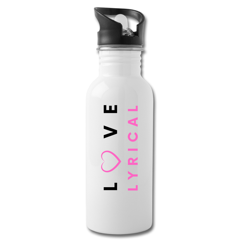 Gifts & Accessories / Water Bottles White Love Lyrical - Water Bottle
