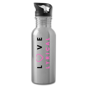 Gifts & Accessories / Water Bottles Silver Love Lyrical - Water Bottle