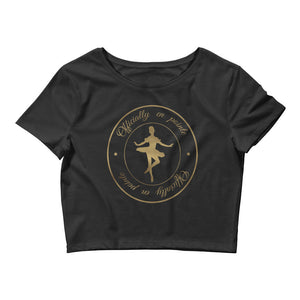 Women / Crop Tops Black / XS/SM Officially en Pointe - Crop Top