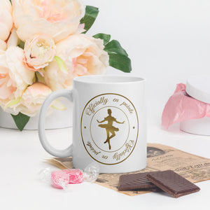 Gifts & Accessories / Mugs 11oz Officially en Pointe (white) - Ceramic Mug