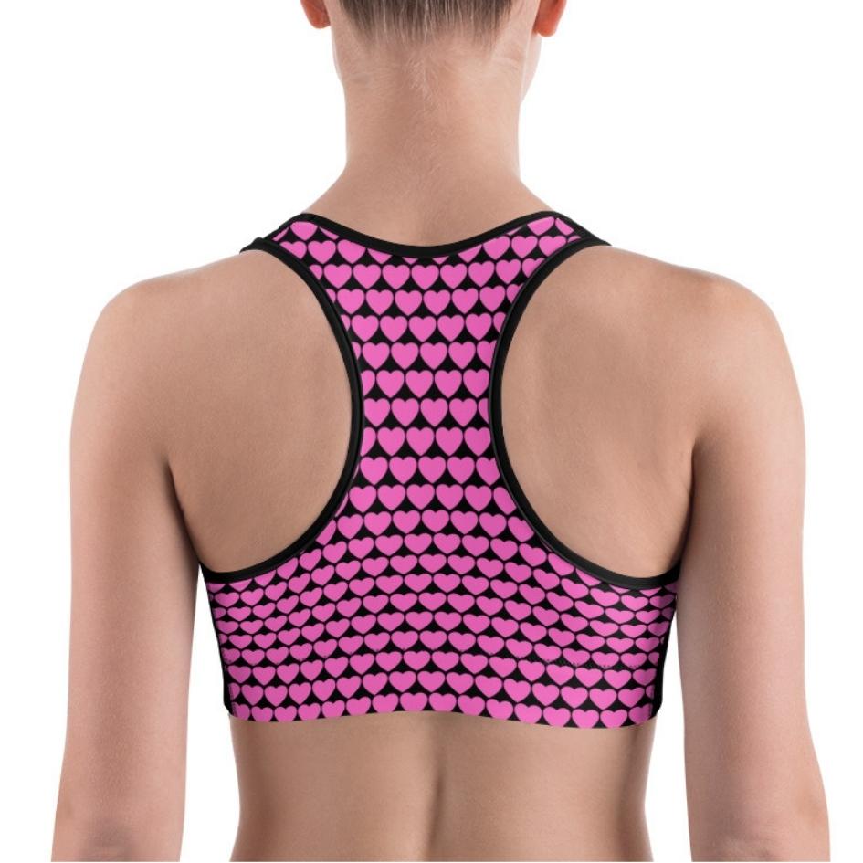 Activewear / Sport top Pink Accent - Youth/Adult Crop Top