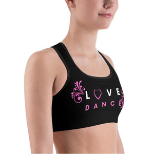 Activewear / Sport top Pink Accent - Youth/Adult Crop Top