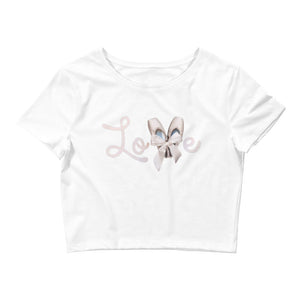 Women / Crop Tops White / XS/SM Pointe Love - Crop Top