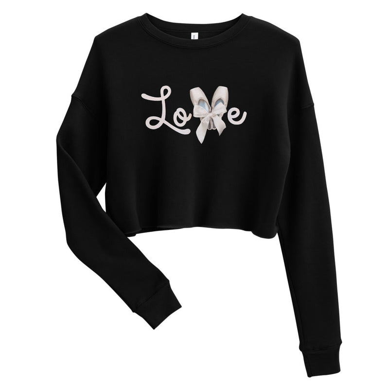 Women / Sweatshirts Pointe Love - Cropped Fleece Sweatshirt