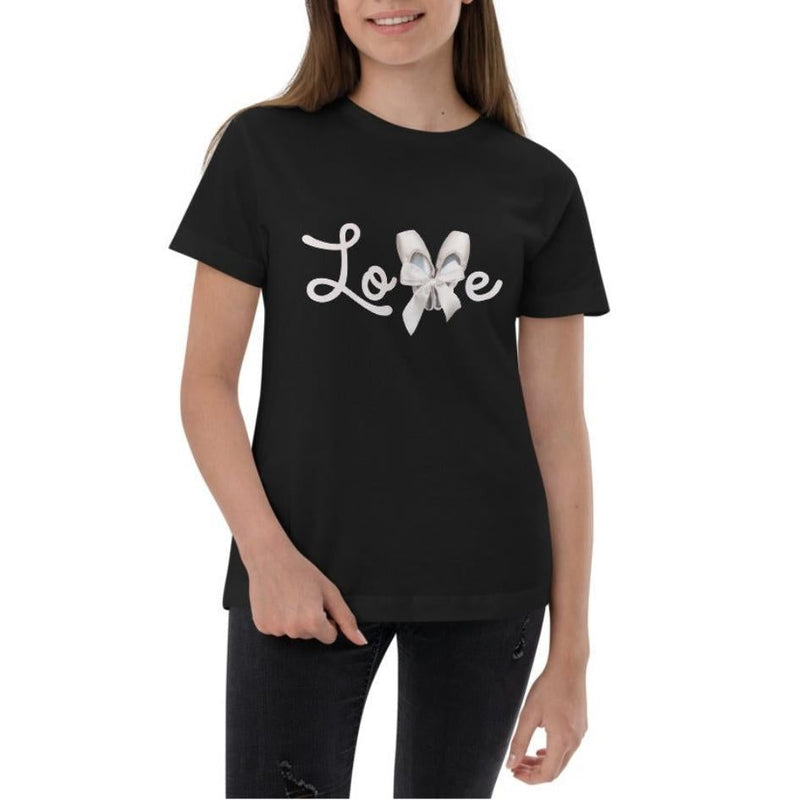 Kids / T-Shirts Black / XS Pointe Love - Kids Jersey Tee