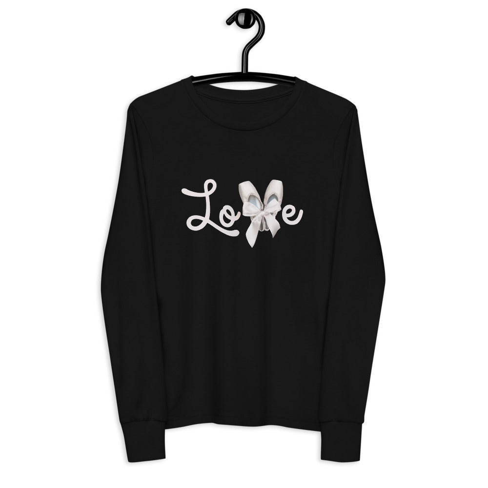 Kids / Long T-Shirts S Pointe Love - Kids Long-Sleeved Tee