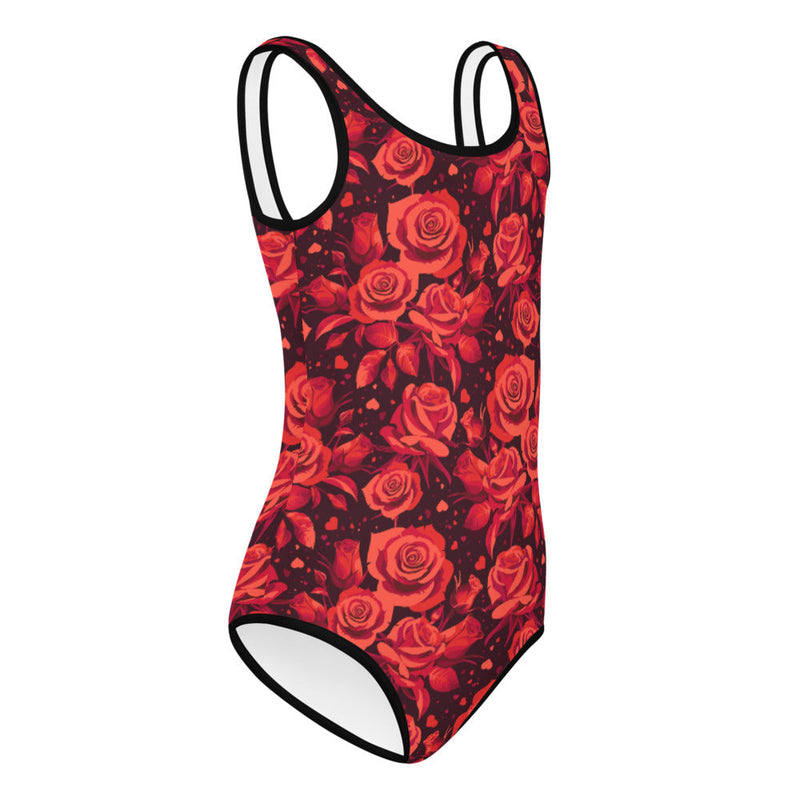 Activewear / K Leotard Roses are Red - Kids Leotard