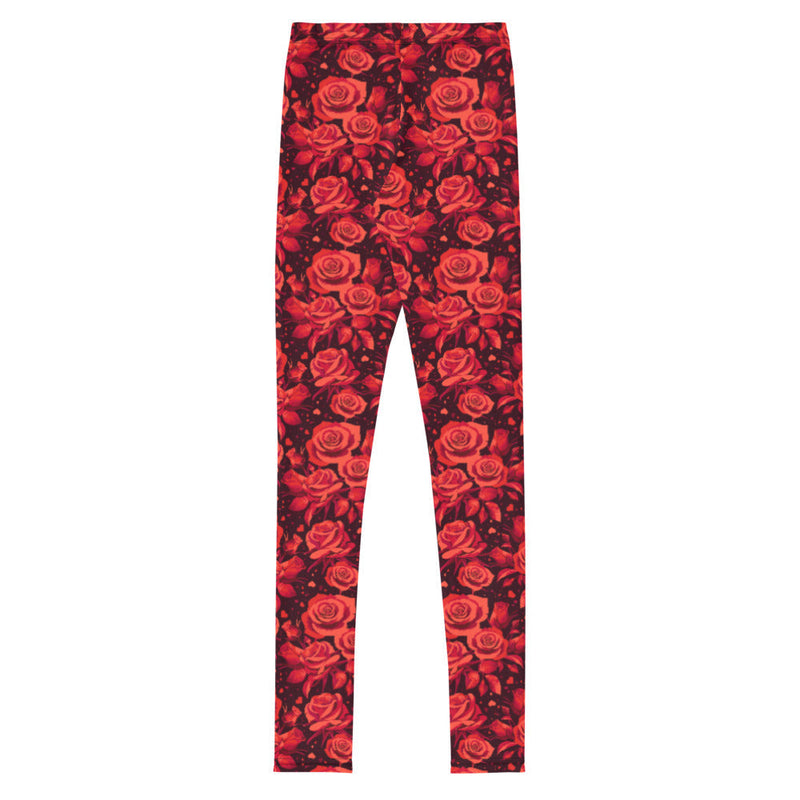 Activewear / YA Leggings Roses are Red - Youth Leggings