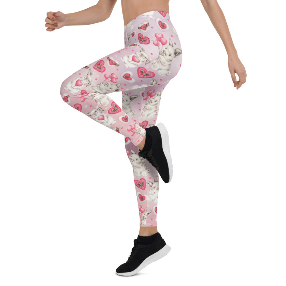 Activewear / YA Leggings XS Somebunny Special - Adult Leggings