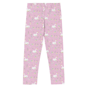 Activewear / Leggings 2T (2-3y) Swan Queen (Pink) - Kids Leggings