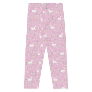 Activewear / Leggings Swan Queen (Pink) - Kids Leggings