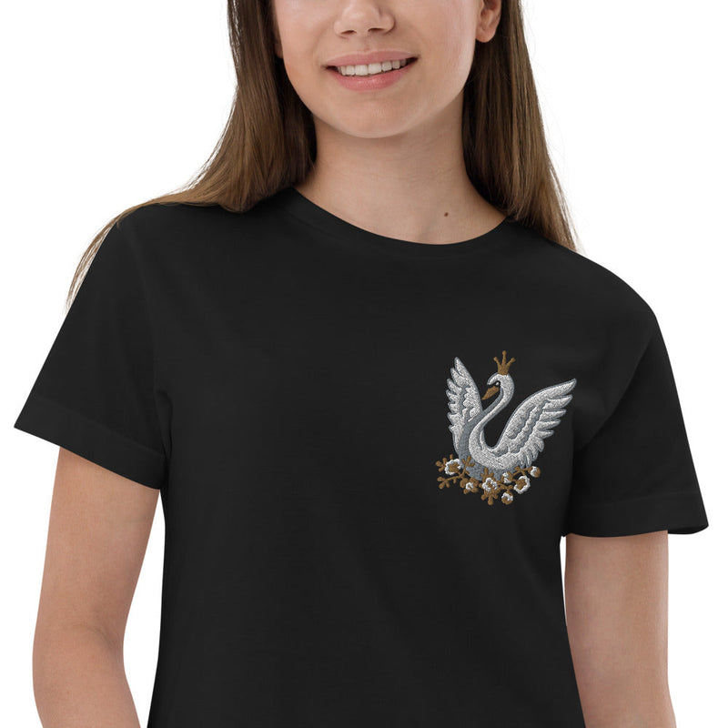 Kids / T-Shirts Swanderful - Embroidered Kids Jersey Tee