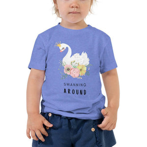 Swanning Around - Cotton Toddler Tee