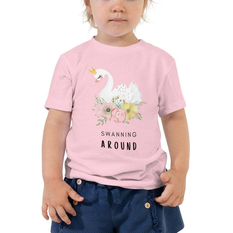 Swanning Around - Cotton Toddler Tee