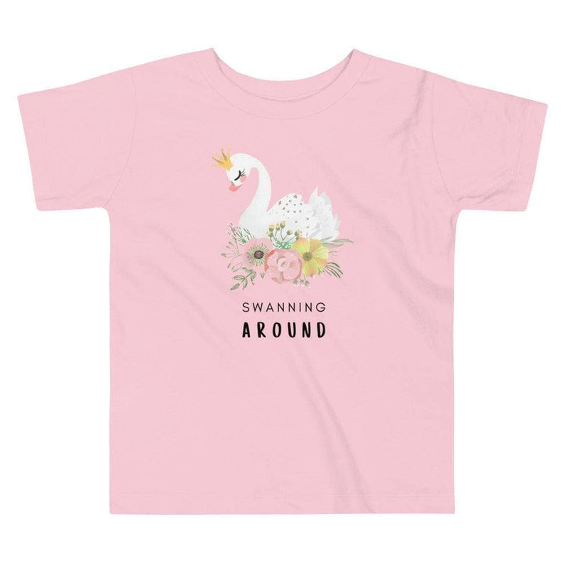 Swanning Around - Cotton Toddler Tee