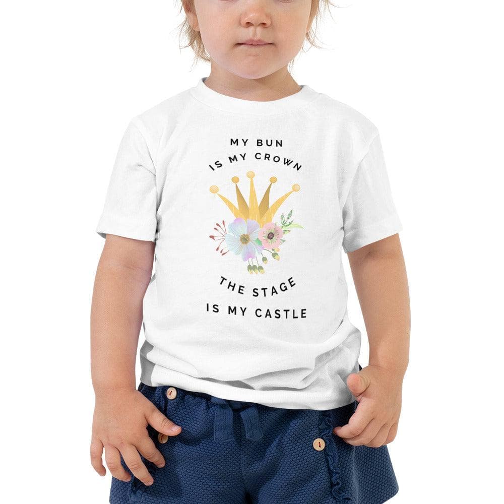 My Bun is my Crown - Cotton Toddler Tee