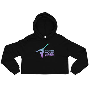 Women / Hoodies Walkover Your Problems - Cropped Fleece Hoodie - Designed with Emeline